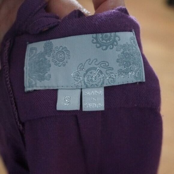 Purple Backless Caged Dress Size S - Picture 8 of 10